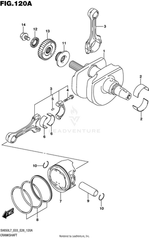 Crankshaft Schematic