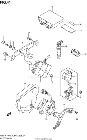 Electrical (gsx-r1000l4 E33) Schematic