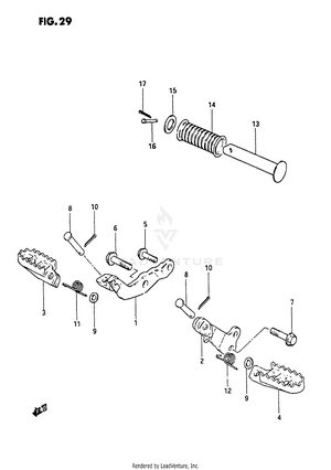Footrest Schematic