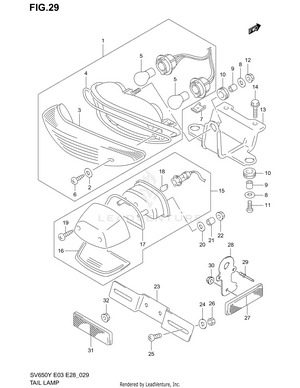 Tail Lamp Schematic