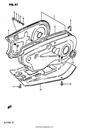 Chain Case Schematic
