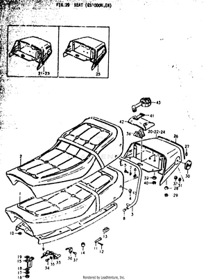Seat (gs1000n Schematic