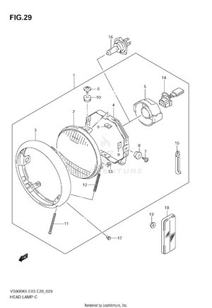 Headlamp Schematic