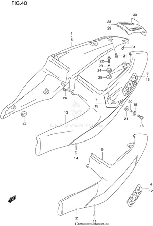 Frame Cover (model V) Schematic