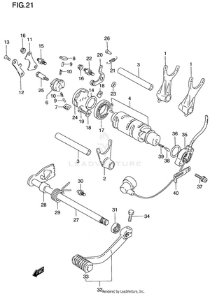 Gear Shifting Schematic