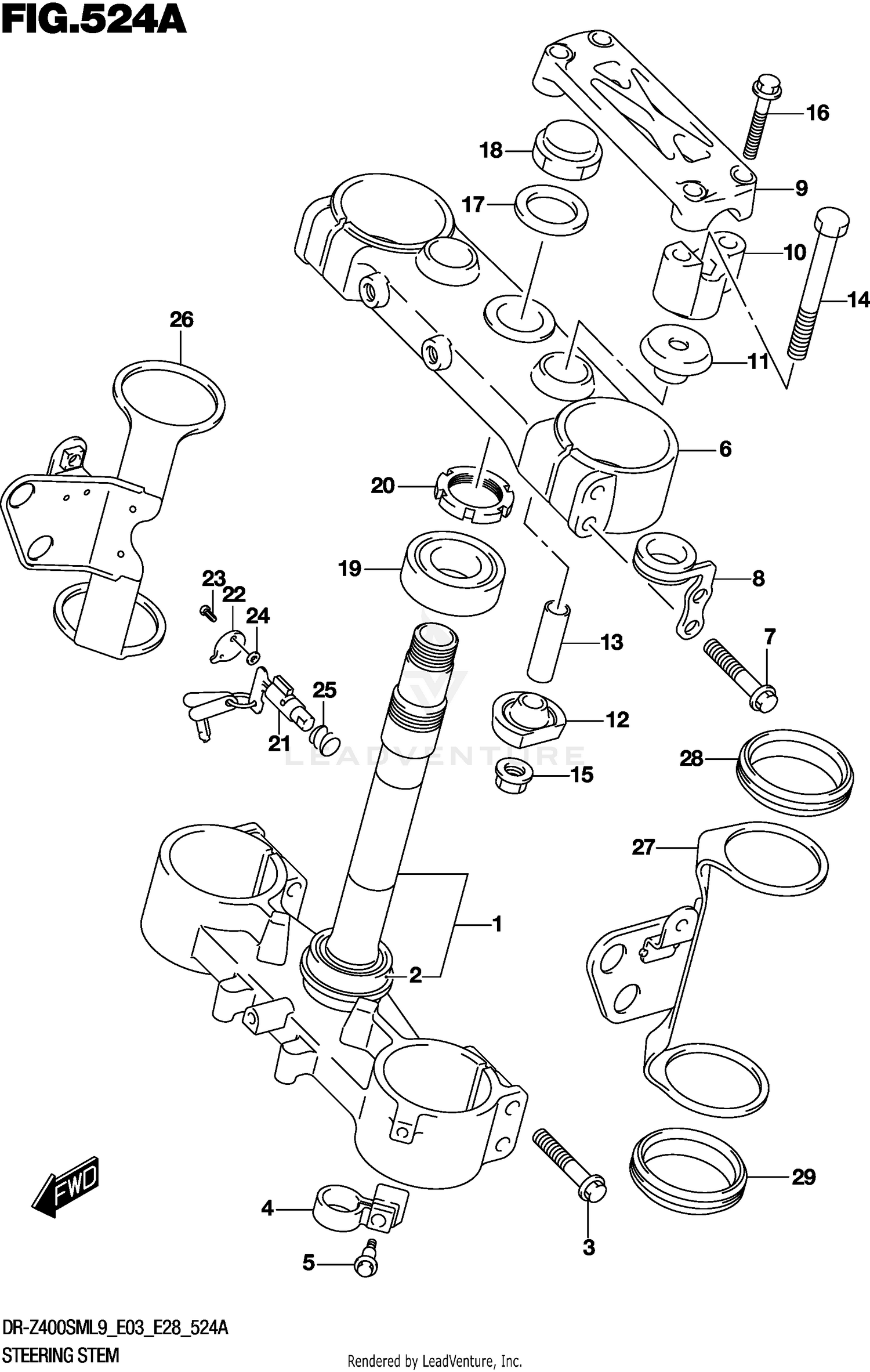 STEERING STEM