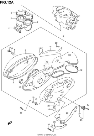 Air Cleaner (model K5) Schematic