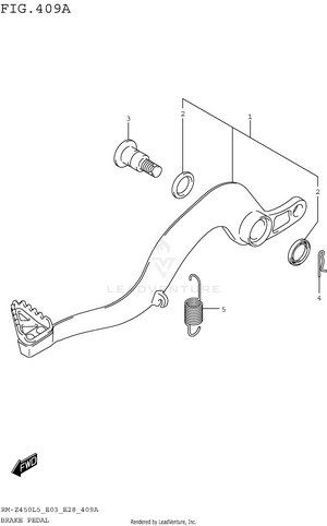 Brake Pedal Schematic