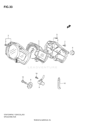 Speedometer (e28) Schematic