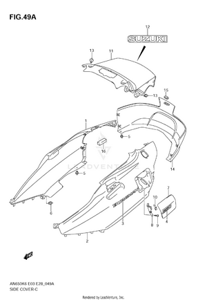 Side Cover (an650k8) Schematic