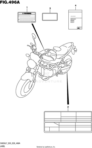 Label (sv650l7 E03) Schematic