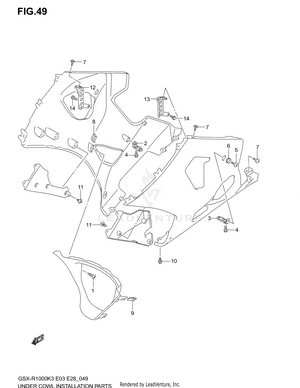 Installation Parts Schematic