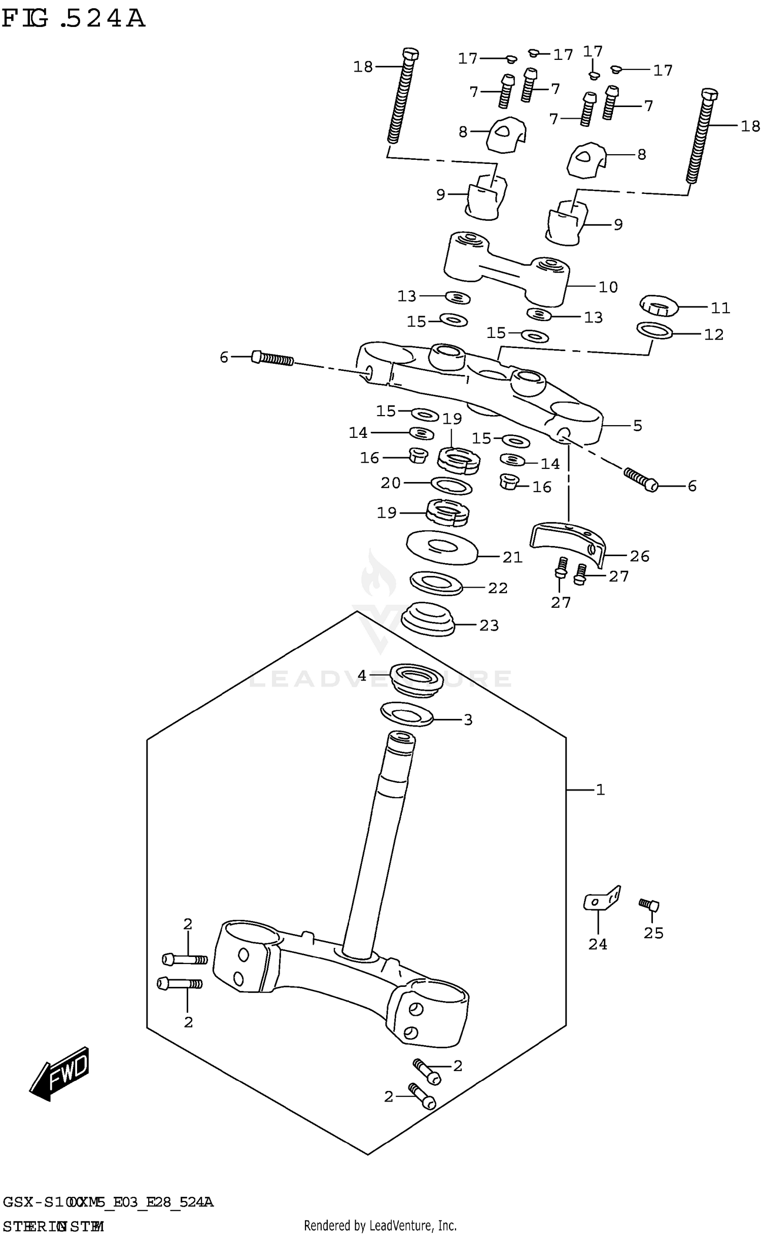 STEERING STEM