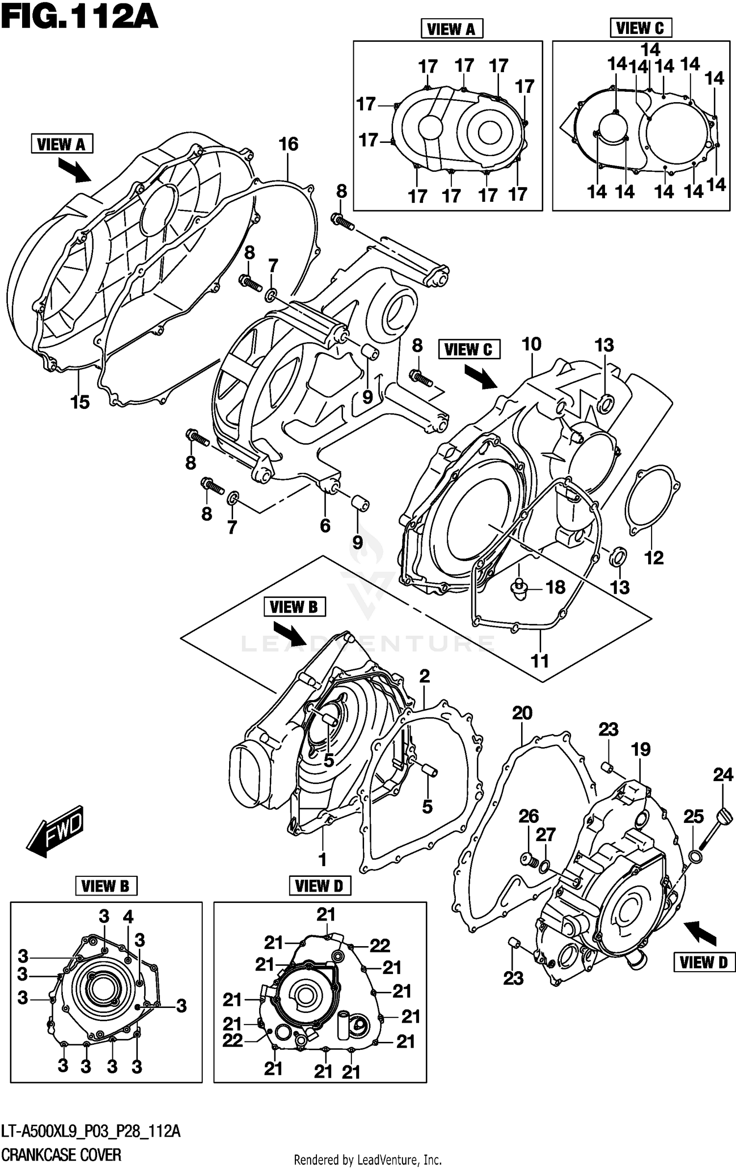 CRANKCASE COVER
