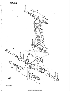 Rear Cushion Schematic