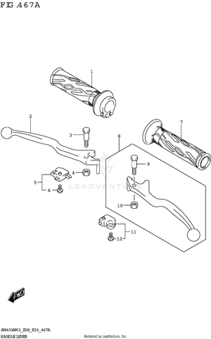 Handle Lever Schematic