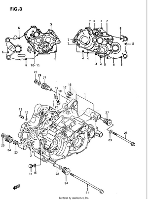 Crankcase Schematic