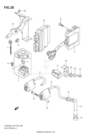 Electrical (model K5/k6/k7/k8) Schematic