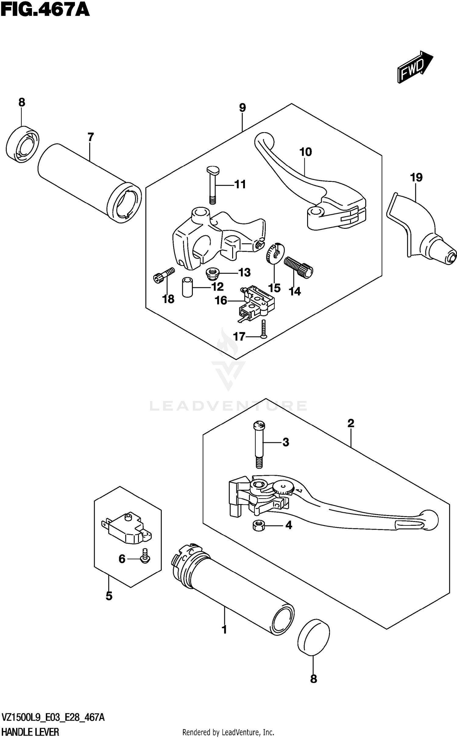 HANDLE LEVER