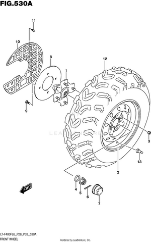 Front Wheel Schematic