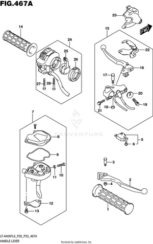 Handle Lever Schematic