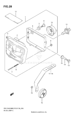 Headlamp Schematic