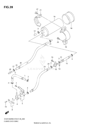 Evap System (e33) Schematic
