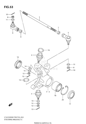 Steering Knuckle Schematic