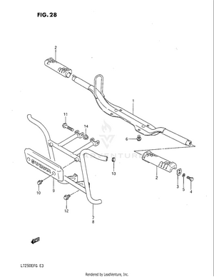 Footrest Schematic