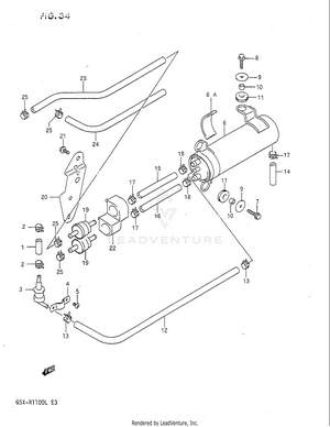 Canister (california Only) Schematic