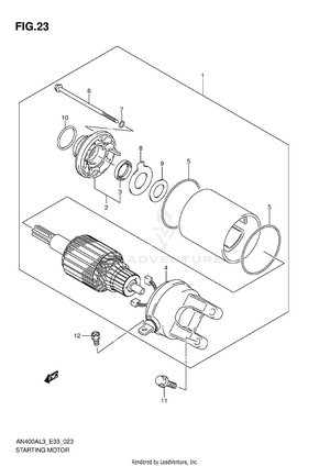 Starting Motor Schematic