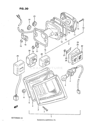 Turn Signal Lamp Schematic