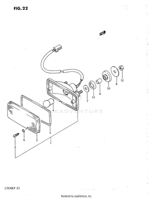Tail Lamp Schematic