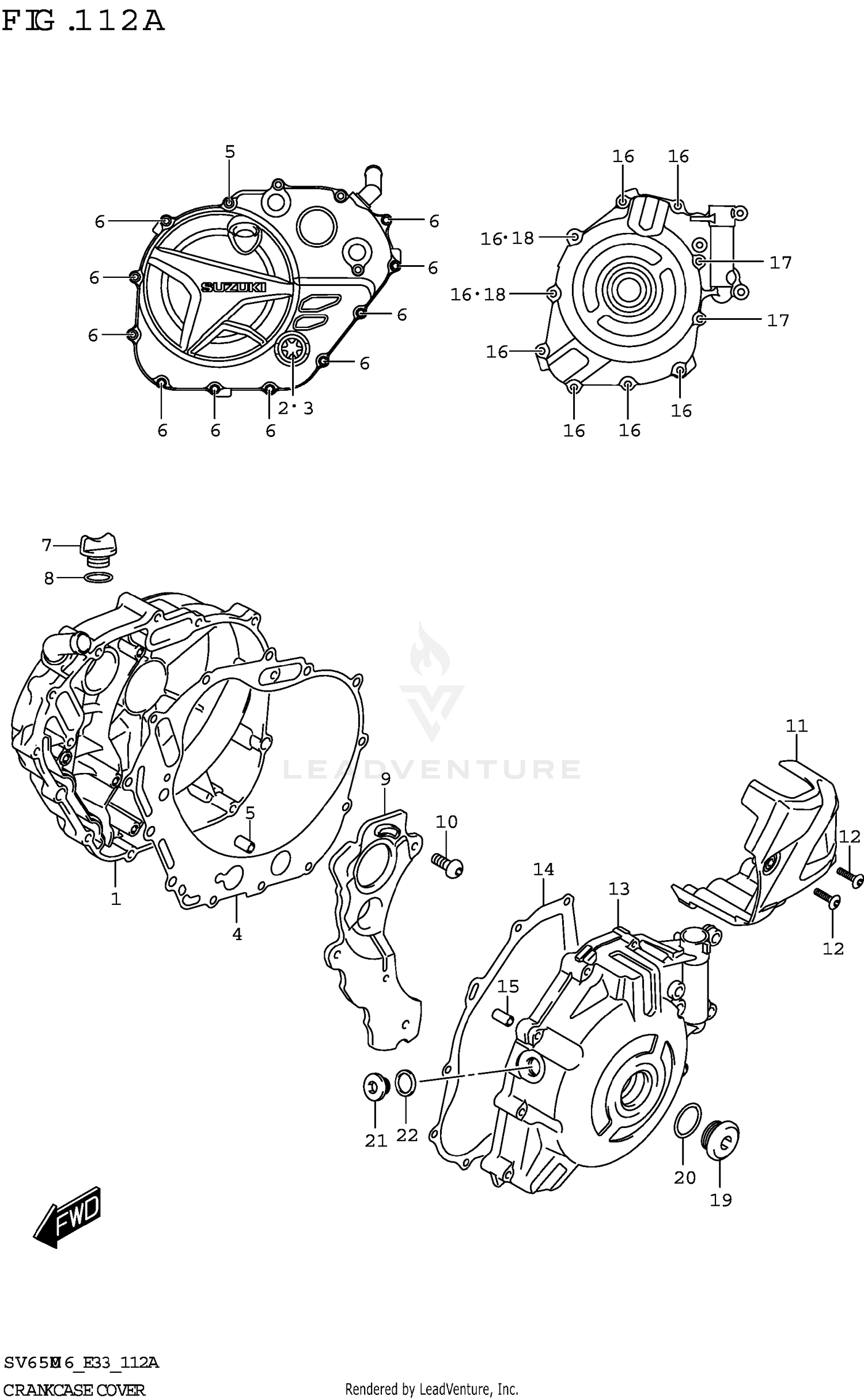 CRANKCASE COVER