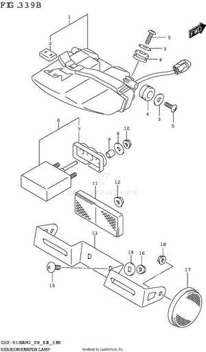 Rear Combination Lamp Schematic