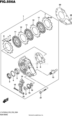 Rear Brake Schematic