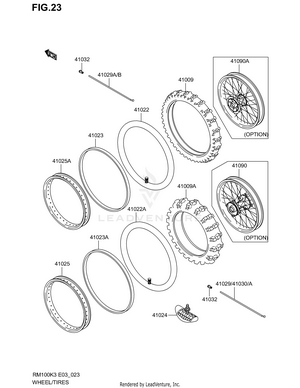 Wheels/tires Schematic