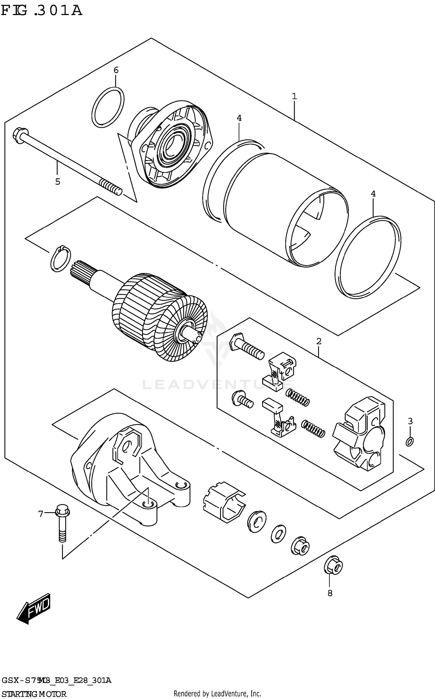 STARTING MOTOR