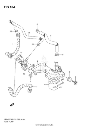 Fuel Pump (lt-f400fl0) Schematic