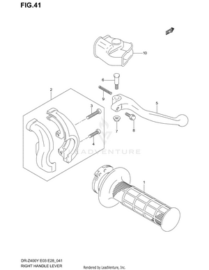 Right Handle Lever Schematic