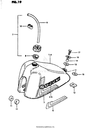 Fuel Tank (rm60n Schematic