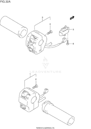 Handle Switch (model S/t/v) Schematic