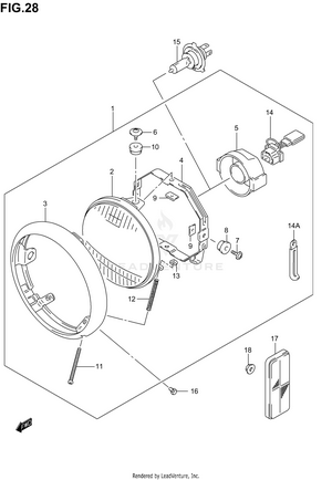 Headlamp Schematic