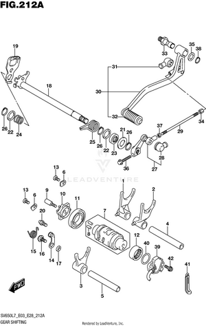 Gear Shifting Schematic