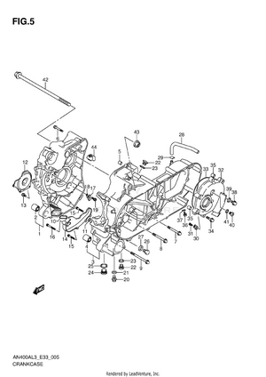 Crankcase Schematic