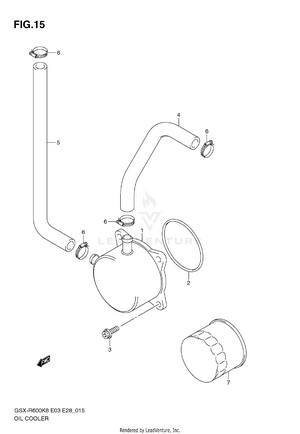 Oil Cooler Schematic