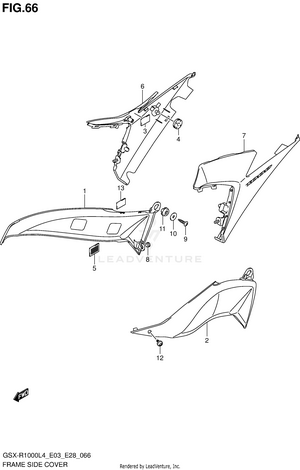Frame Side Cover Schematic