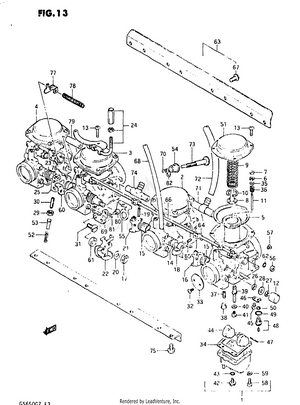 Carburetor (model Z) Schematic