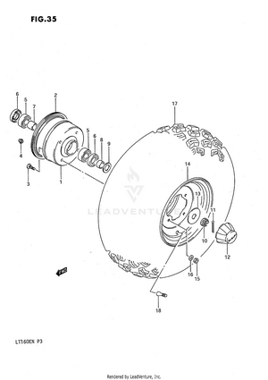 Front Wheel Schematic