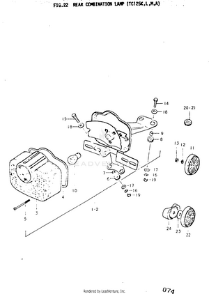 Rear Combination Lamp (tc125k Schematic